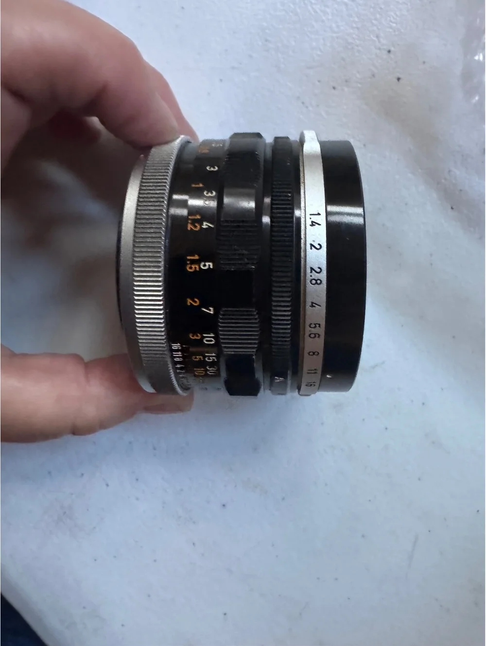 Canon FL 50mm f/1\.4 Manual Focus Lens Japan Vintage Untested